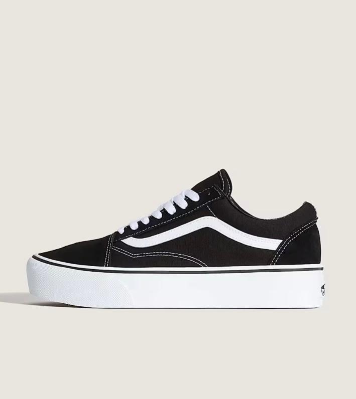 Vans Platform Black Old School