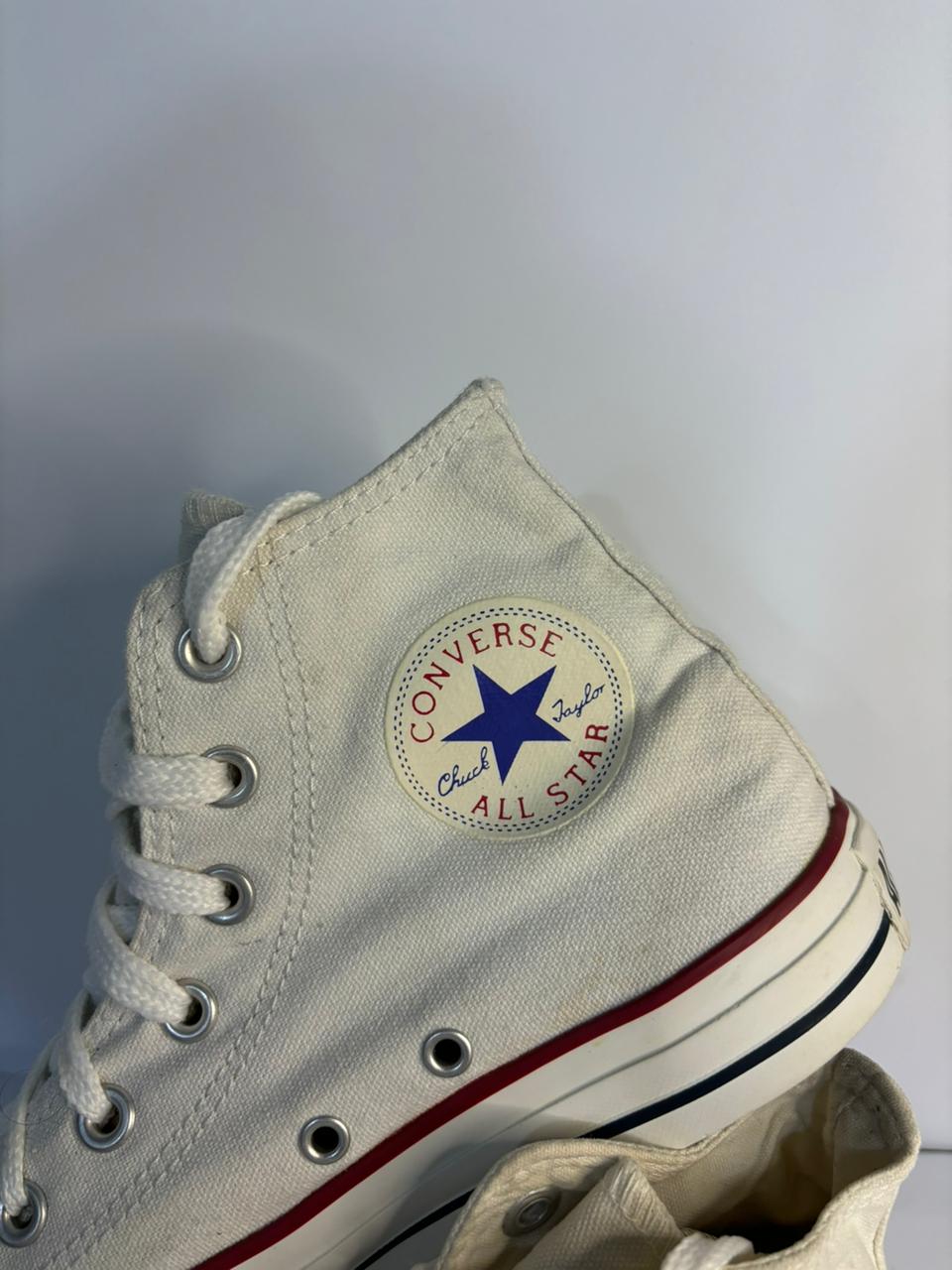 Converse White High-Top