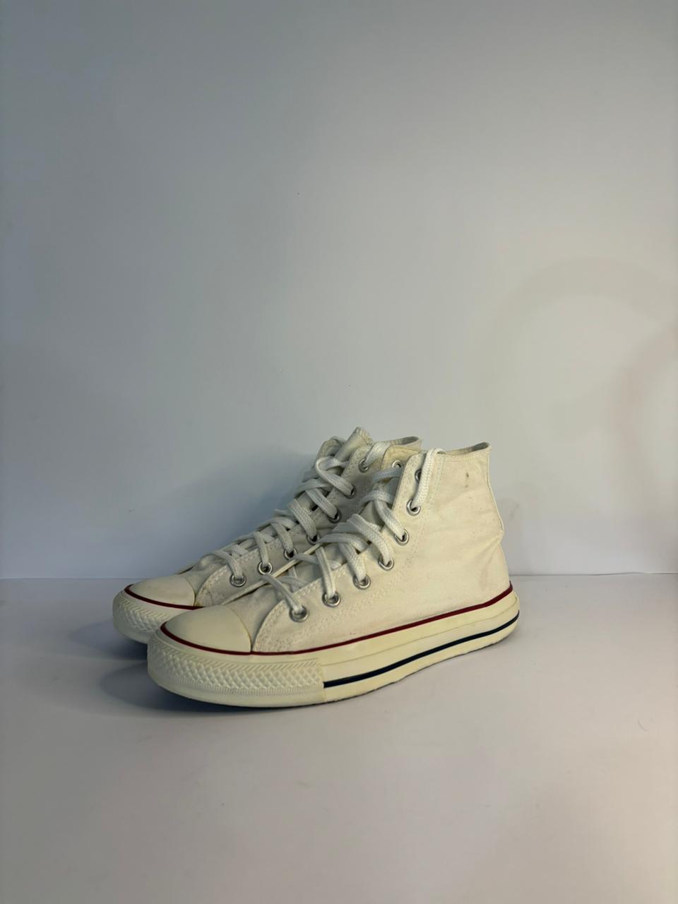 Converse White High-Top