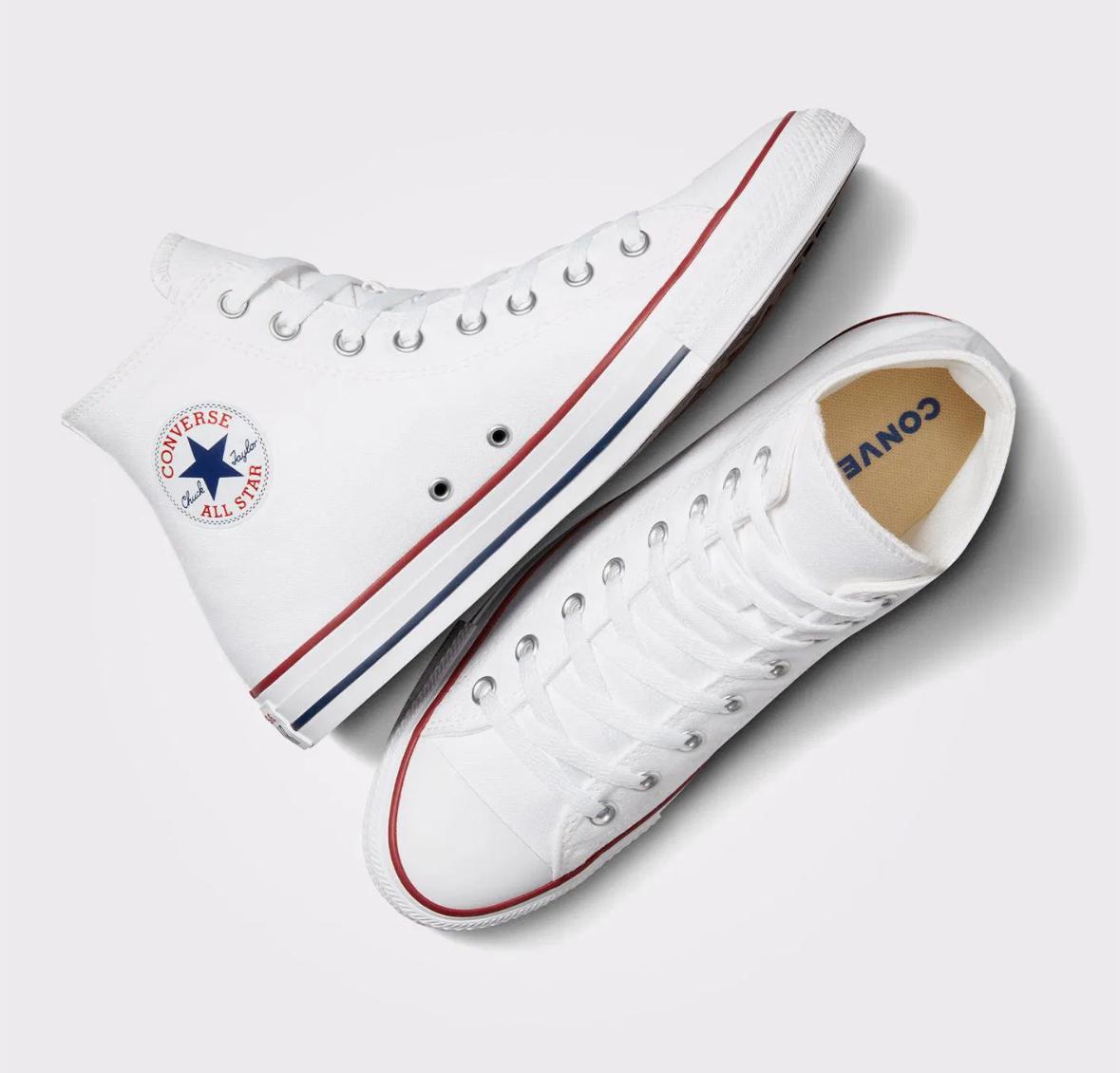 Converse White High-Top