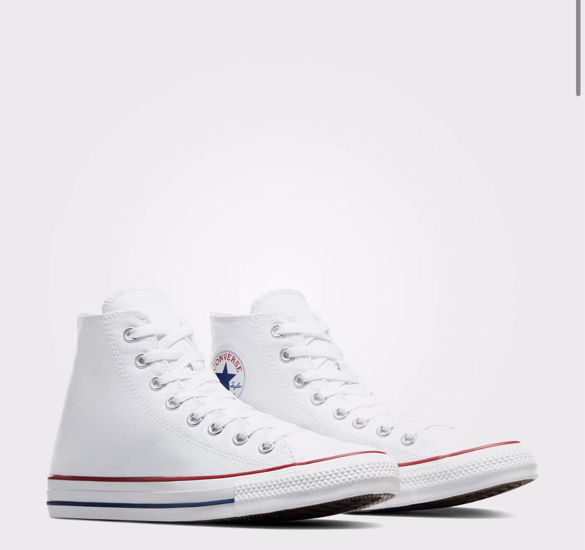 Converse White High-Top