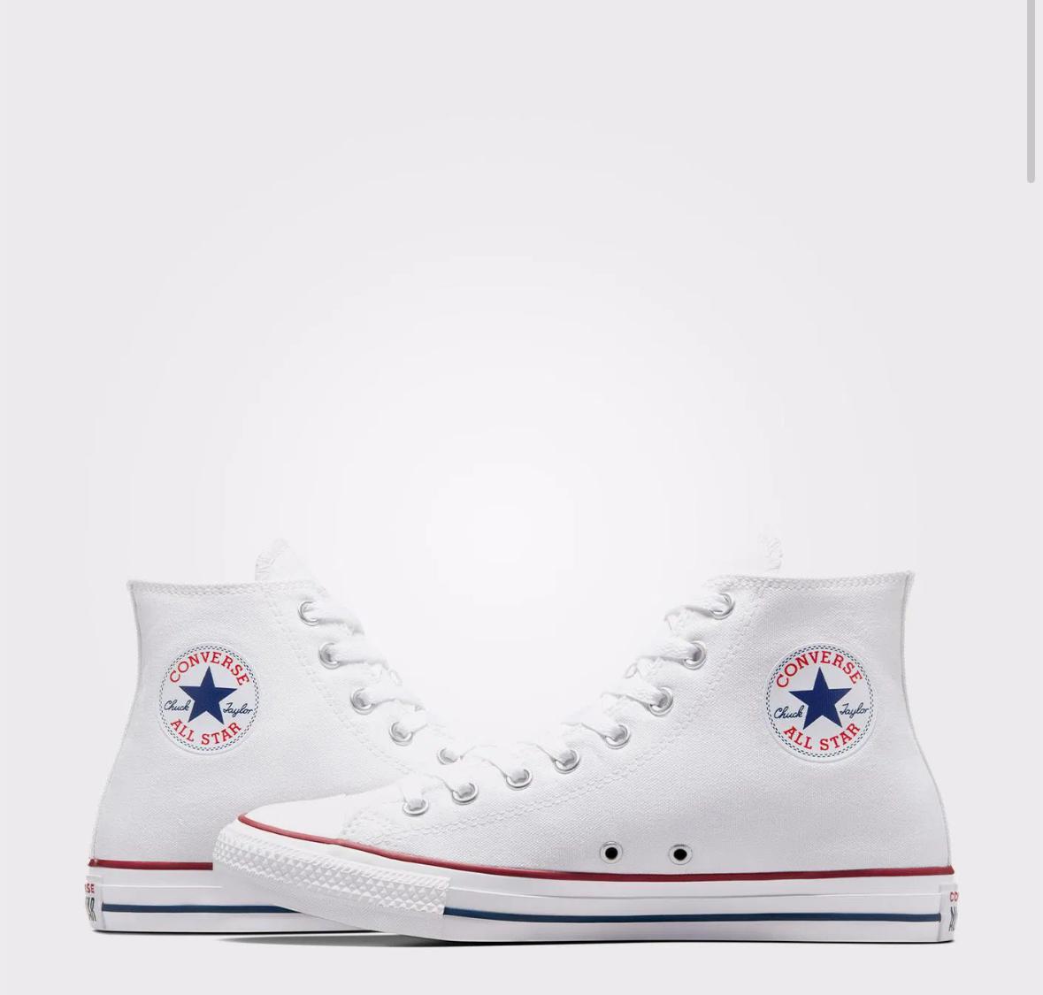 Converse White High-Top