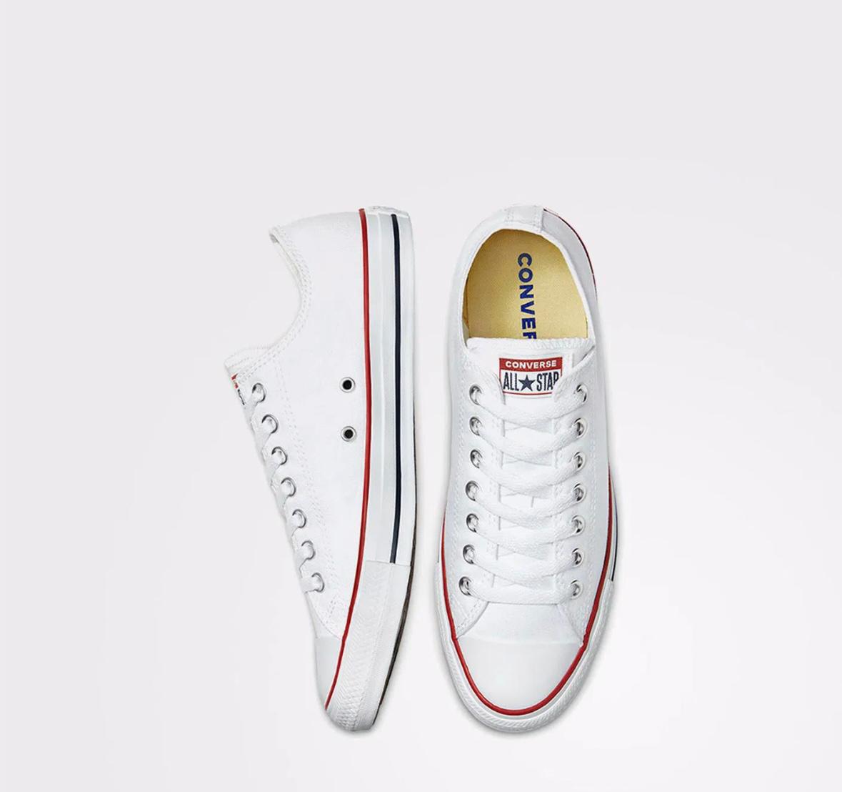 Converse White Low-Top