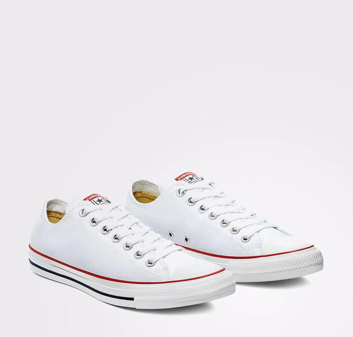 Converse White Low-Top