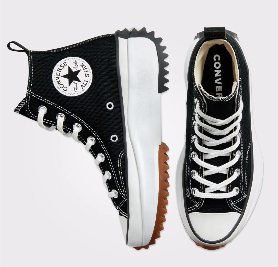 Converse Black High Top - Run Star Hike