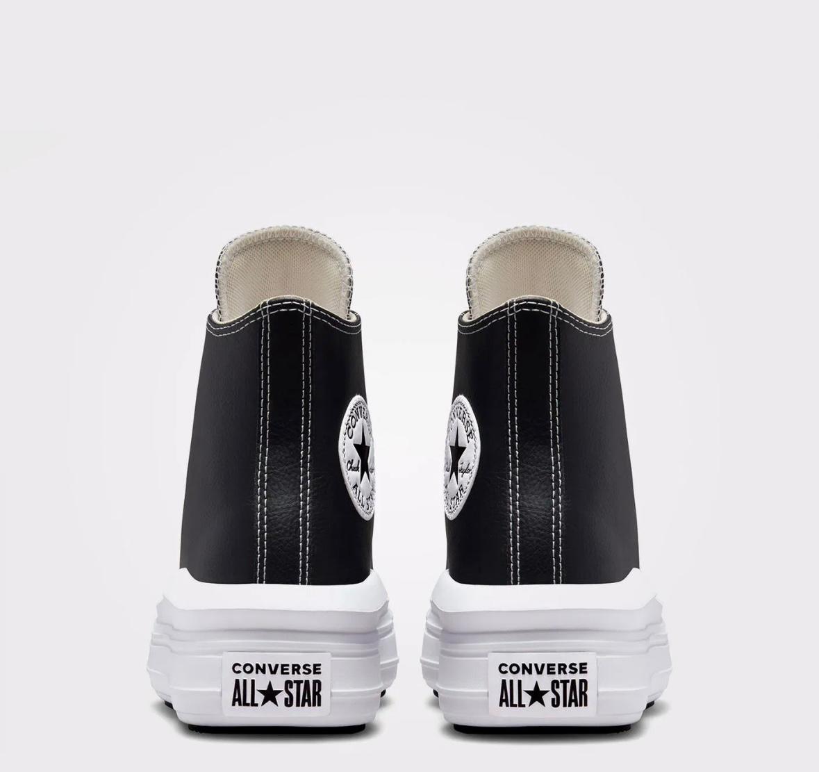 Converse Black High Top - Deri Chunky