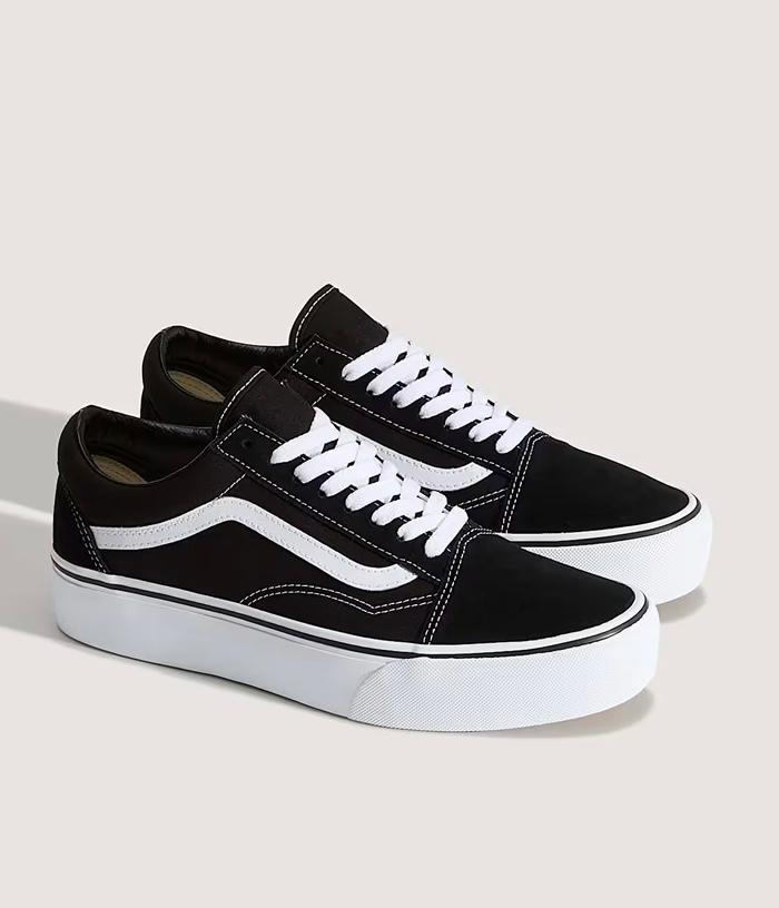 Vans Platform Black Old School